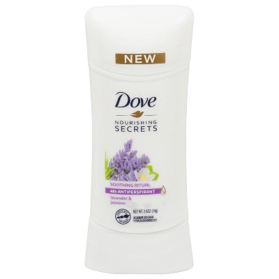 Dove Nourishing Secrets Antiperspirant Deodorant Stick Lavender & Jasmine, 2.6 oz