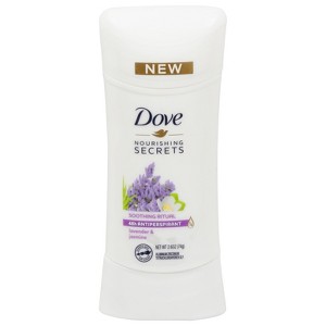 Dove Nourishing Secrets Antiperspirant Deodorant Stick Lavender & Jasmine, 2.6 oz - 1 of 4