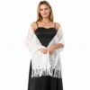 Anna-Kaci Women's Sheer Lace Cardigan with Scalloped Edges and Half Sleeves - 2 of 4