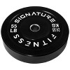 Sapphtopaz Olympic Rubber Weight Plates for Barbell, 2-Inch Barbell Plates for Weightlifting and Strength Training in Home & Gym - 4 of 4