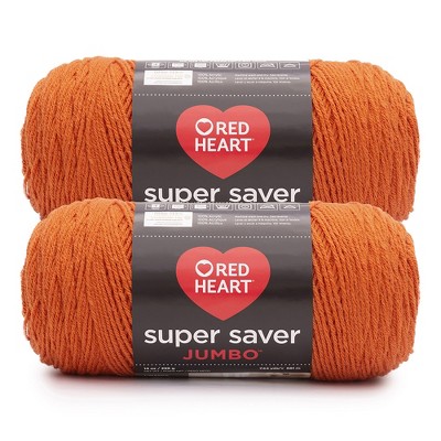 Red Heart Super Saver Yarn 12 Pack-Carrot