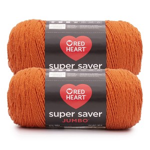 Red Heart Super Saver Yarn 12 Pack-Carrot - 1 of 3