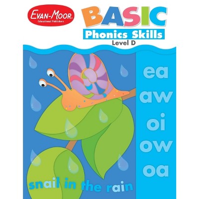 Basic Phonics Skills, Level D - by  Evan-Moor Educational Publishers (Paperback)