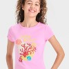 Girls' Graphic T-Shirt - art class™ - 2 of 4