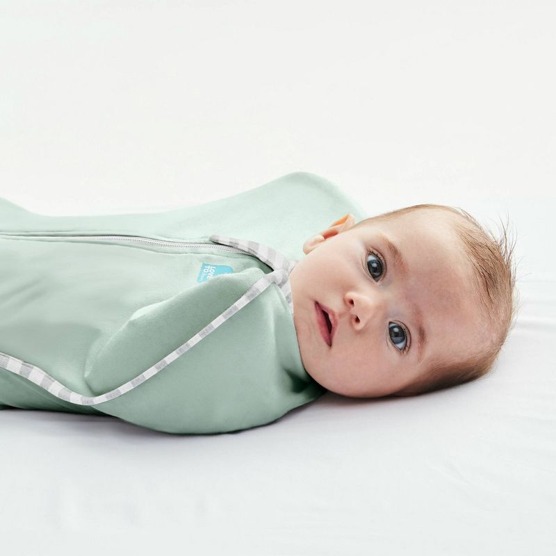 Love To Dream Swaddle UP Adaptive Lite Swaddle Wrap - Olive, 4 of 7