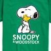 Boys' - Peanuts - Snoopy And Woodstock Short Sleeve Graphic T-Shirt - 2 of 4