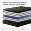 12" Medium Firm Pillow Top Cooling Gel Hybrid Mattress With Certipur-us Certified Foam - 2 of 4
