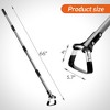 Walensee Garden Tool Set with Action Hoe, Cultivator & Weed Cutter, Sharp Serrated Blades (3-Piece) - 4 of 4