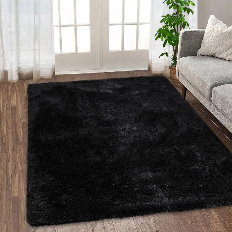 Shag Area Rug Modern Plush Fluffy Carpet Rugs Shaggy Rug for Bedroom Living Room, 2 of 9