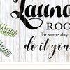 HomeRoots The Laundry Room-Same Day Service Framed Print Wall Art - 4 of 4