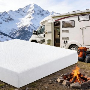 Dyonery RV King Mattress 10 Inch Memory Foam Medium Firm Bed Mattress in Box Tencel Cover for Camper,Trailer,Truck.CertiPUR-US Certified - 1 of 4