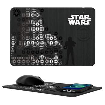 Star Wars Quadratic 15-Watt Wireless Charger and Mouse Pad - Stormtrooper