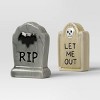 3pc Ceramic Mantle Tombstone Figurals Decorative Accent Sets - Hyde and EEK! Boutique™ - 3 of 3