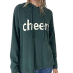 Women's Cheers Graphic Hoodie - SIX/FIFTY - 1 of 4