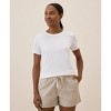Pact Women's Organic Cotton Softspun Crew Neck Tee 5-Pack - 4 of 4
