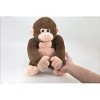 Collectible Wildlife Gifts | Gorilla, Brown, High Quality, Realistic Stuffed Primate, Plush Toy, Lifelike Model, Soft, Kids, Educational, Gift,  15 - 2 of 4