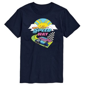 Men's - Hot Wheels - California Speedway 70S Short Sleeve Graphic T-Shirt - 1 of 4