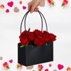 Unique Bargains Wedding Party Paper Flower Gift Bags with Handle 12 Pcs - 4 of 4