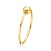 Pure Collection by Ross-Simons Italian 14kt Yellow Gold Bead Ring - 3 of 4