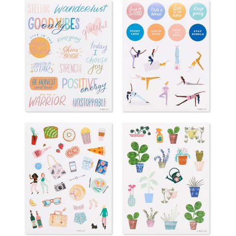 Cartoon Sticker Book Kawaii Stickers Scrapbook Supplies Children's Stickers  6 COLOUR CHOICES Washi Sticker Set Aesthetic Sticker 