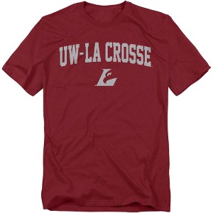 Men's University of WisconsinLa Crosse One Color Arched T-Shirt - 1 of 4