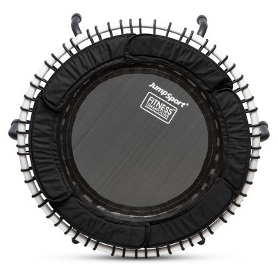 JumpSport 550f PRO Indoor Lightweight 44 Inch Folding Fitness Trampoline,  Black