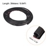 Unique Bargains Self Adhesive Rubber Weatherproofing Weather Stripping - 2 of 4