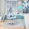 Kumasinova 300lbs Swivel Gaming Chair with Adjustable Height,Lumbar&Head Pillow,Wheel,Ergonomics Office Chairs Video Game Chaise for Office & Home - 4 of 4