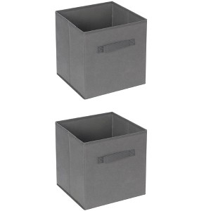 REGALWOVEN Collapsible Fabric Storage Bin with Handle for Organizing Clothes Books 2 Pcs - 1 of 4