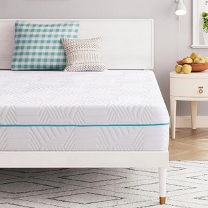 BAFODE 10 Inch Full/Twin XL Memory Foam Mattress,Cooling Gel Charcoal Fiberglass Free Mattress Bed in a Box - 1 of 1