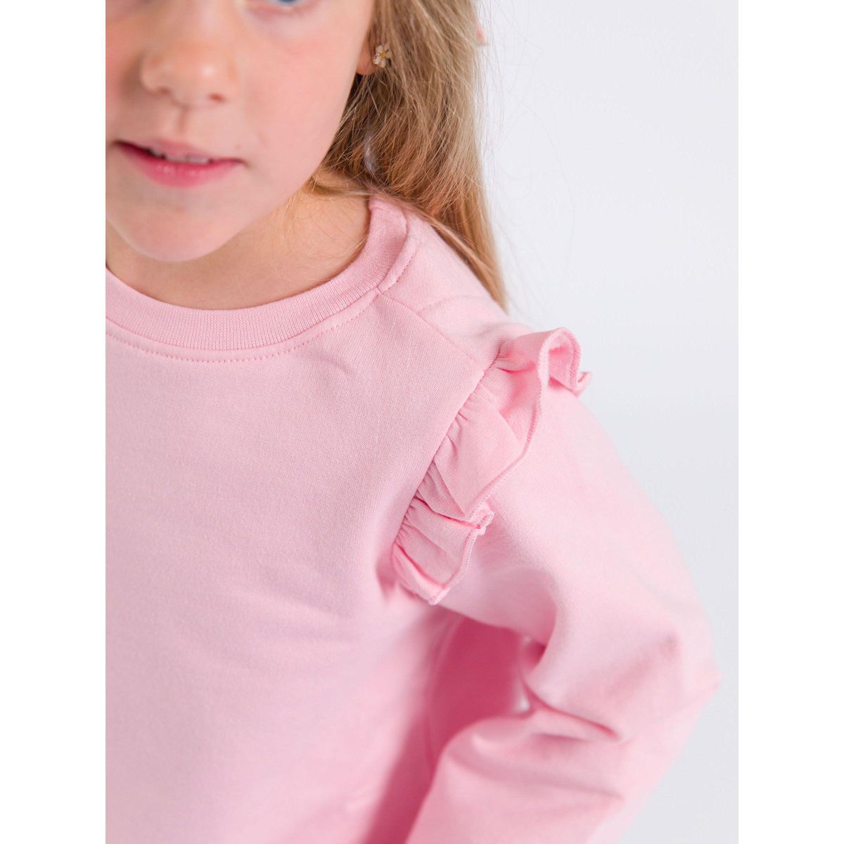 RuffleButts Toddler Girls Flutter Sweatshirt - thumbnail 10