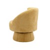 360 Degree Swivel Cuddle Barrel Accent Chairs for Living Room, Bedroom, Office, Waiting Rooms - 4 of 4