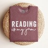 Simply Sage Market Women's Graphic Sweatshirt Reading Is My Jam - 3 of 3