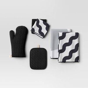 6pc Kitchen Textile Set - Room Essentials™ - 1 of 4