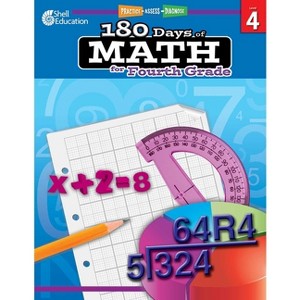 180 Days(tm) Math for Fourth Grade - (180 Days of Practice) by  Jodene Smith (Paperback) - 1 of 1