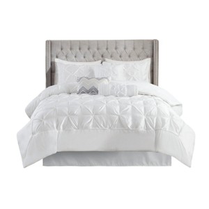 Cesicia 7 Piece Tufted Comforter Set, Queen Size - 1 of 4