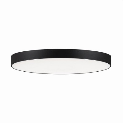 Maxim Lighting Trim 1 - Light Flush Mount in  Black