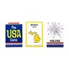University Games Scholastic - The USA Game in a Tin Board Game - 3 of 4