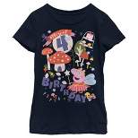 Girl's Peppa Pig Magical 4th Birthday T-Shirt