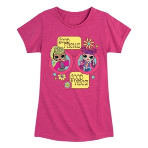 Girls' - LOL Surprise! - Toddler & Youth Girls Short Sleeve Graphic T-Shirt Fitted Short Sleeve Graphic T-Shirt - 1 of 4