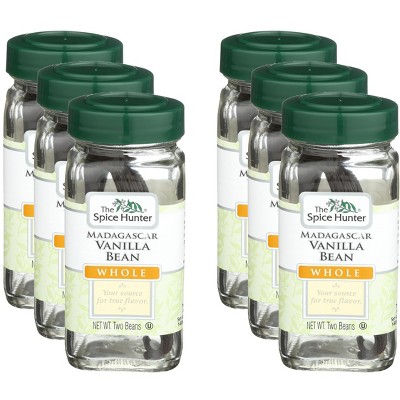 Spice Hunter Madagascar Vanilla Bean Whole 2 pieces (Case of 6)