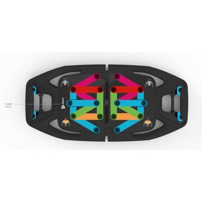 LifePro Portable Push-Up Rack Board with Resistance Bands – Ideal Christmas Gift for Full Body Workouts at Home