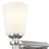 Kichler Lighting Rosalind 2 - Light Vanity in  Polished Nickel - 4 of 4