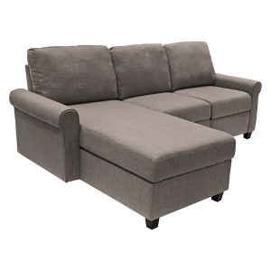 Copenhagen Reclining Sectional with Left Storage Chaise - Serta - 1 of 4