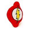 Buckle-Down Dog Toy Squeaker Plush - DC Comics Flash Icon Red White Yellow - image 2 of 4