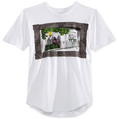 American Rag Mens Jungle Subway Graphic T-Shirt