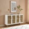 Probe Hues Mordern 4-Door Sideboard with Metal Legs - 2 of 4