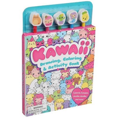 Kawaii Pencil Toppers - by  Editors of Silver Dolphin Books (Mixed Media Product)