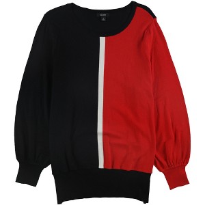 Alfani Womens Colorblocked Knit Sweater - 1 of 1