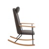 Ridstar Modern Rocking Adjustable & Accent Chairs with High Backrest For Living Room & Bedroom-Grey - 2 of 4